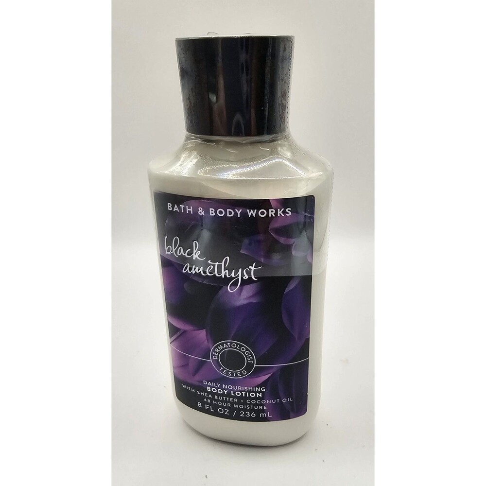BATH AND BODY WORKS  Black Amethyst Body Lotion 8oz Each